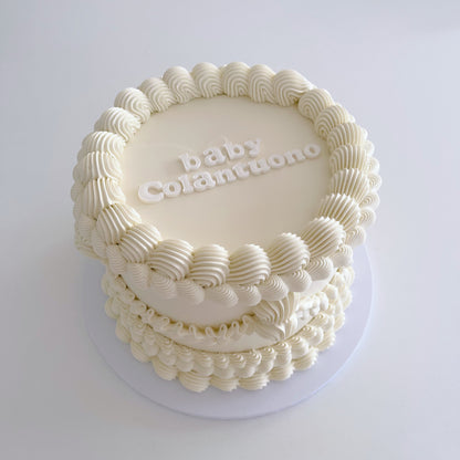 Gender Reveal Cake
