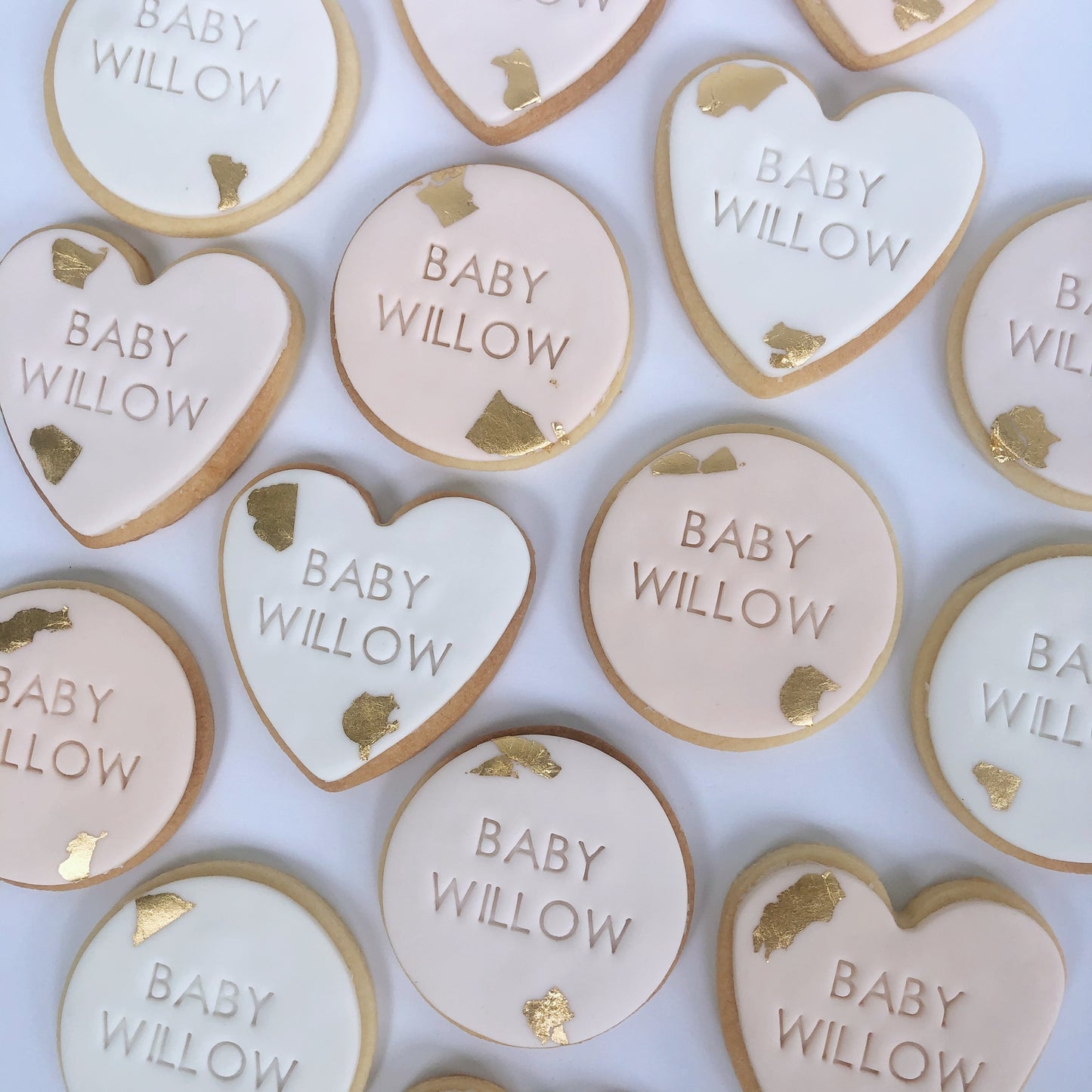 Custom Text Cookies