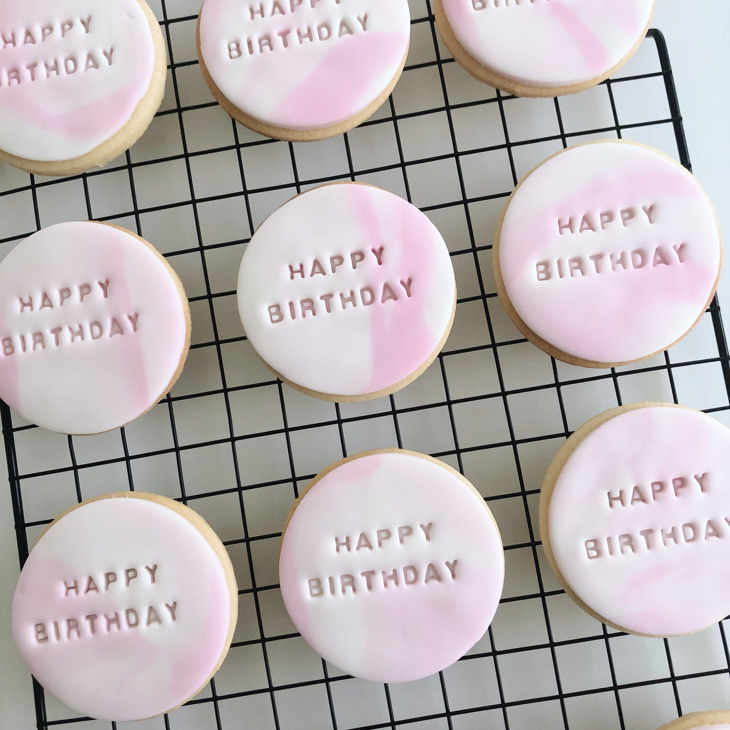 Custom Text Cookies