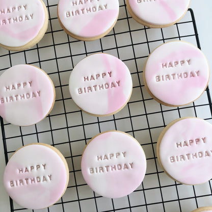 Custom Text Cookies